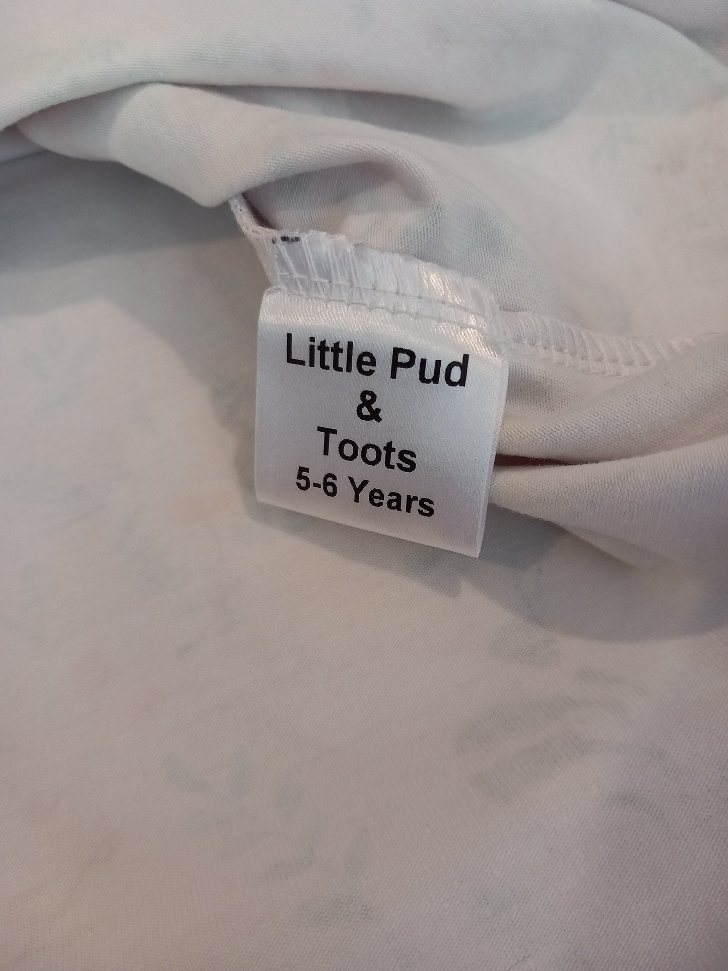 Handmade Bees Pinafore Dress - Girls 5-6 years - Little Pud & Toots