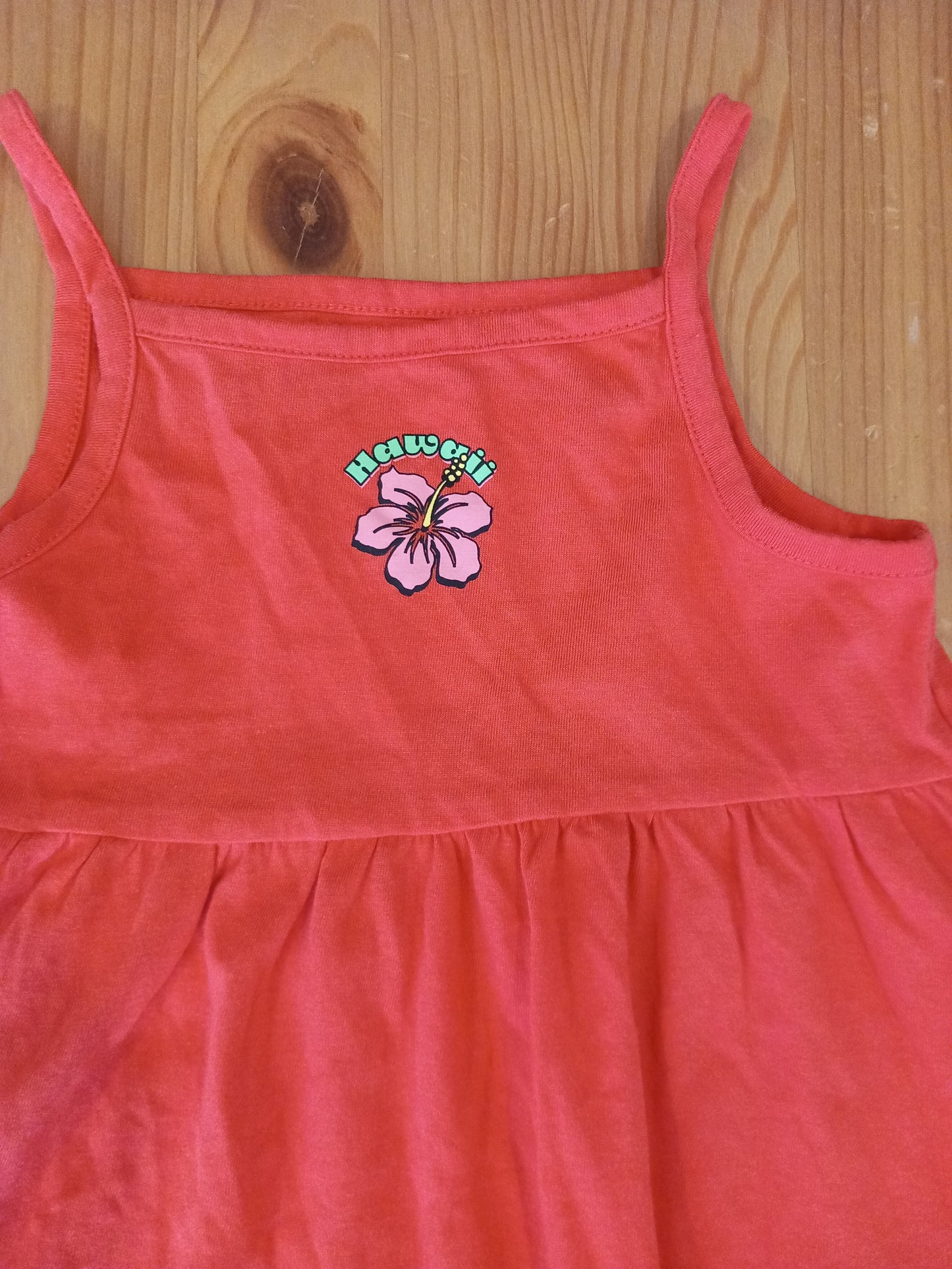 Pink 'Hawaii' Sleeveless Dress - Girls 4-5 years - Primark