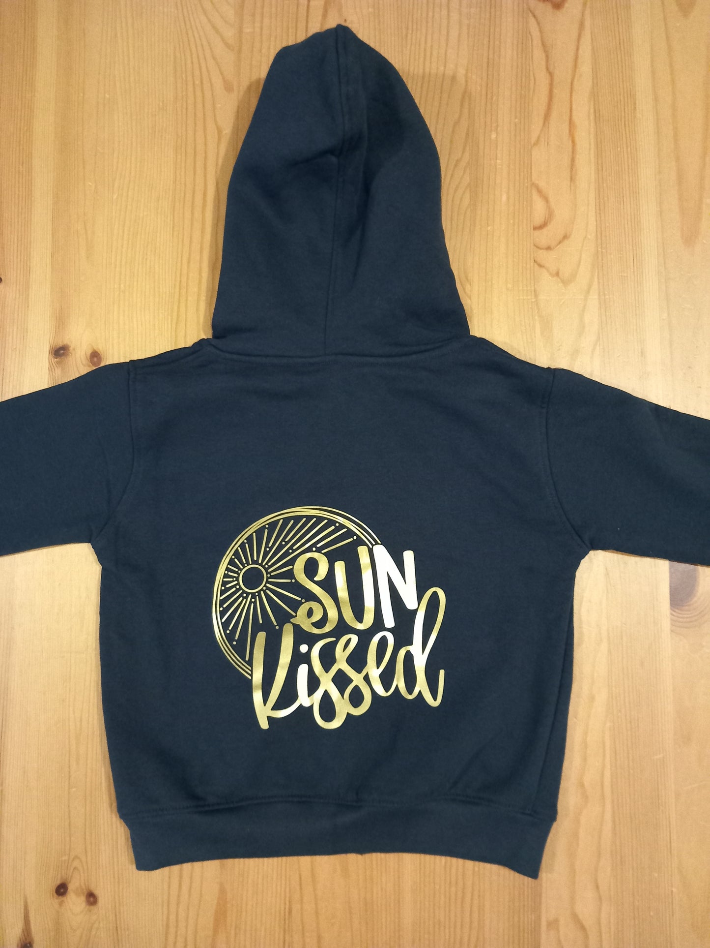 Navy 'Sun Kissed' Hoodie - Girls 4-5 years - Brand Unknown