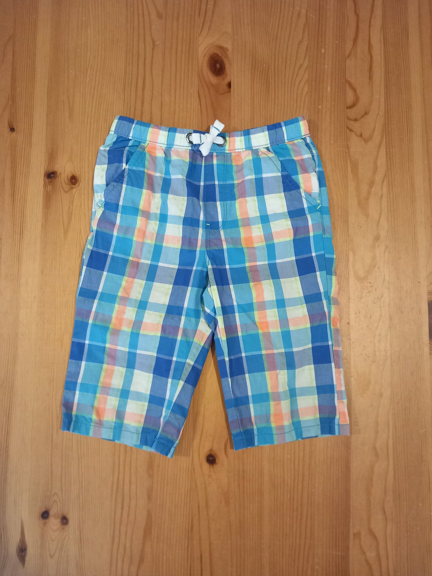 Colourful Check Shorts - Boys 5-6 years - Bluezoo