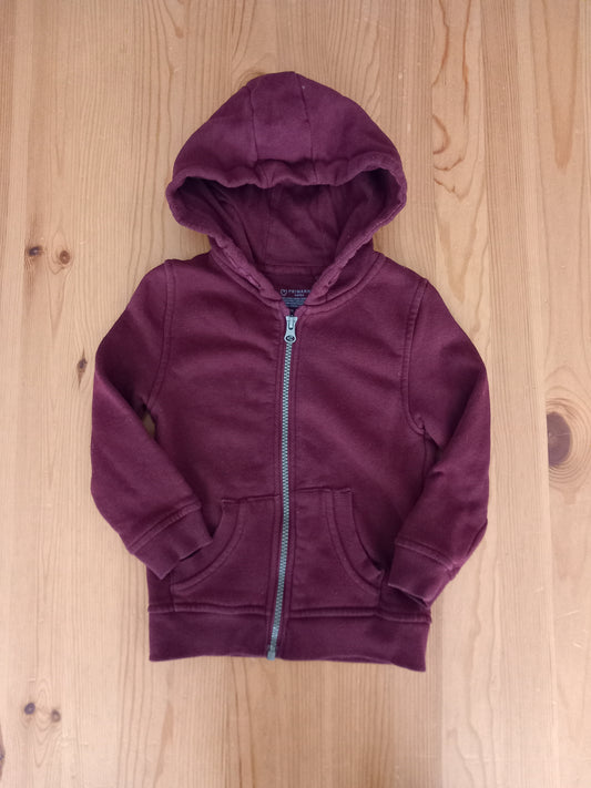 Burgundy Hoodie - Boys 3-4 years - Primark