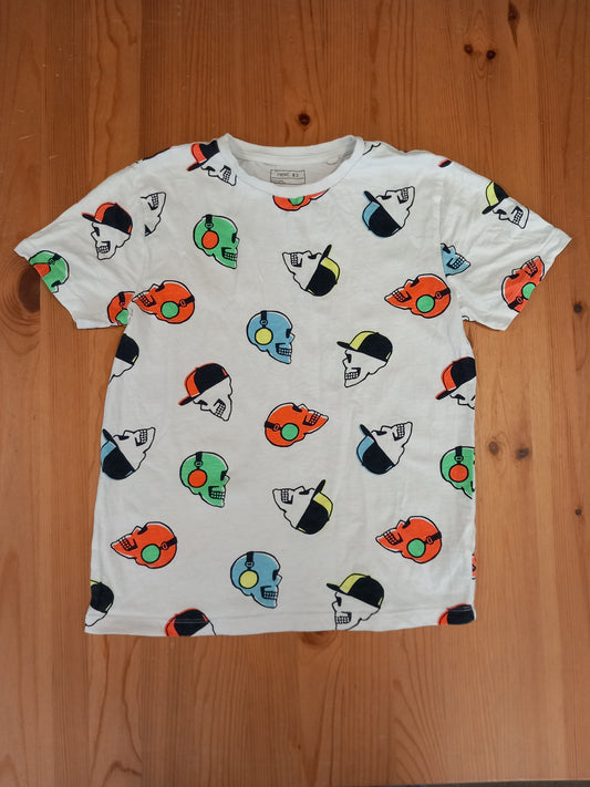 Skulls T-Shirt - Boys 10 years - Next