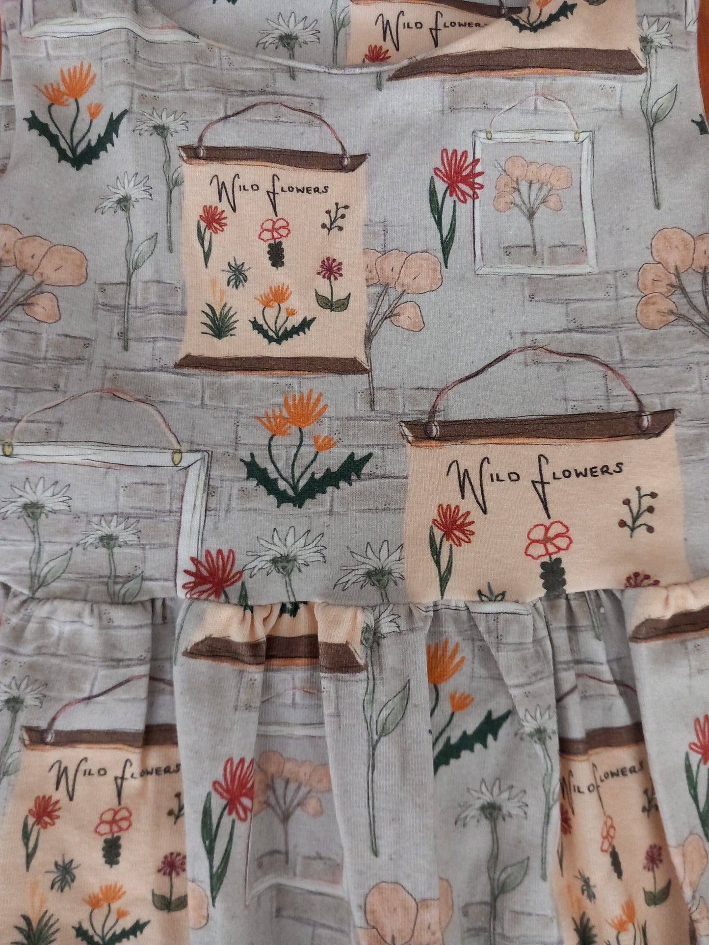 Handmade Wildflowers Dress - Girls 4-5 years - Lamb & Lion