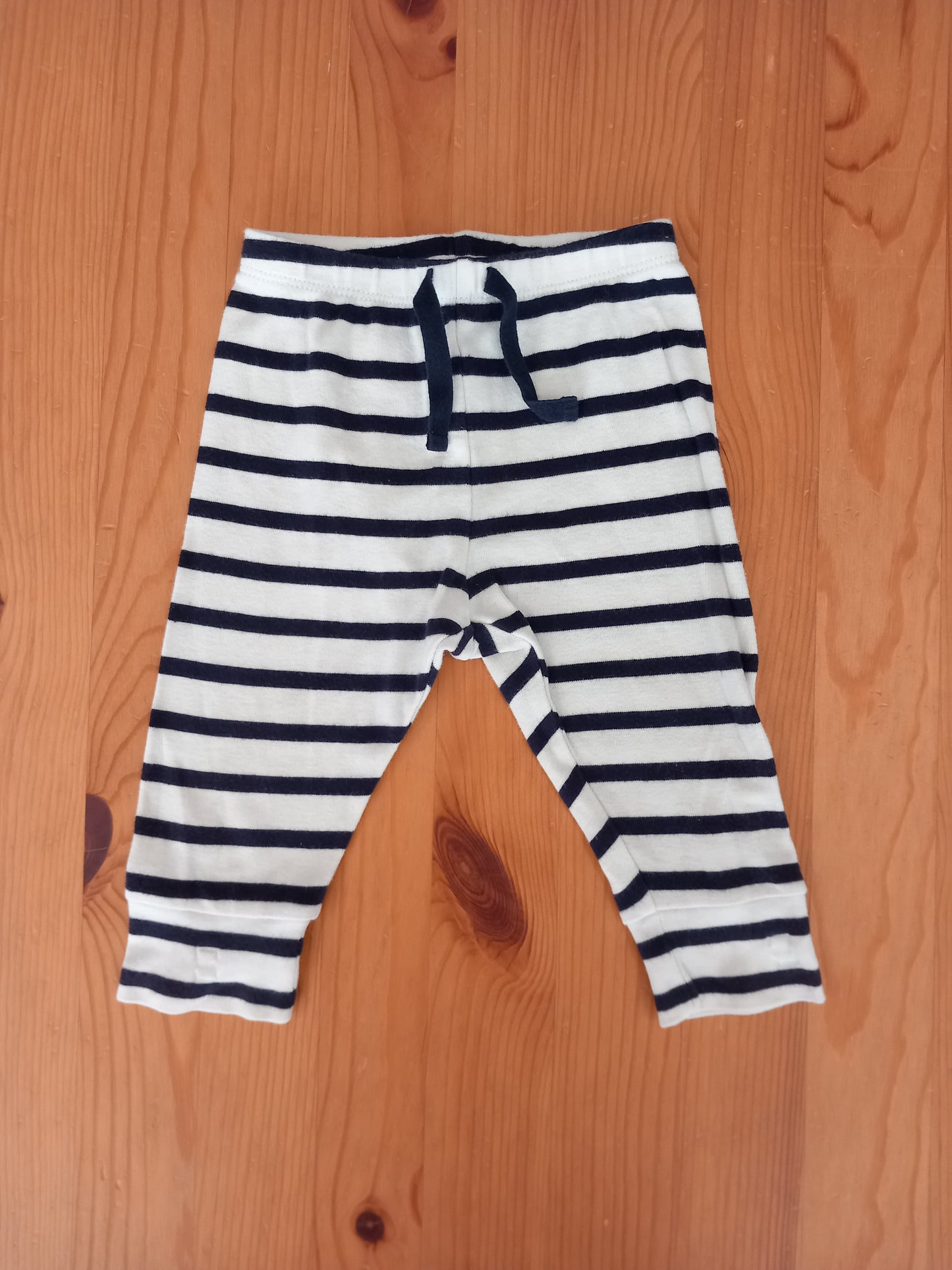 3 x Pairs of Lightweight Trousers With Elasticated Waistbands - Boys 6-12 months - Baby Gap