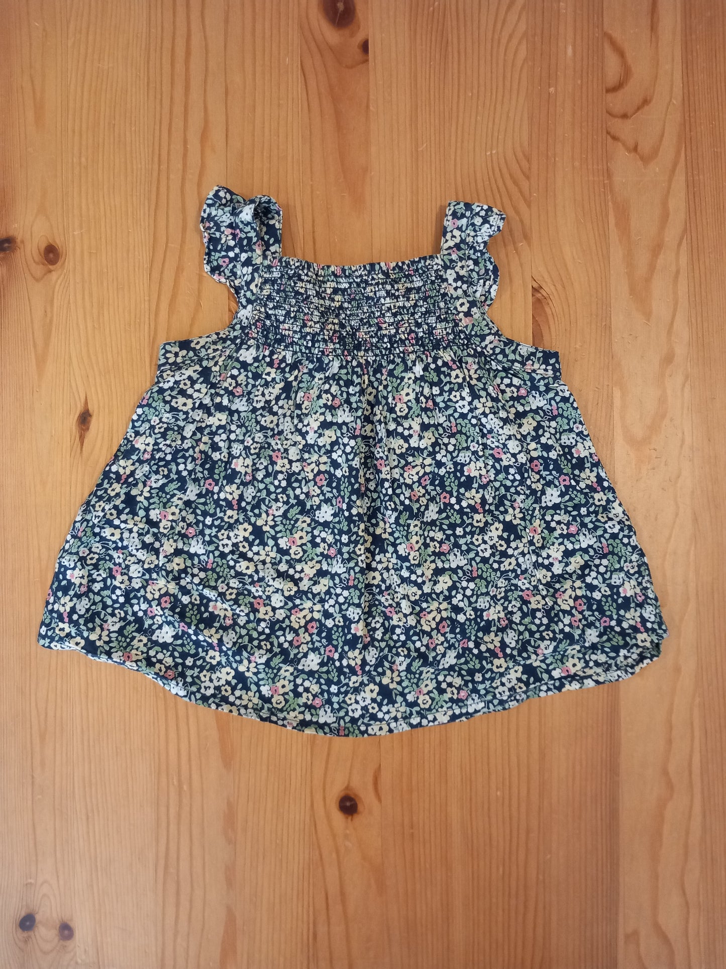 Floral Sleeveless Top - Girls 12-18 months - F&F