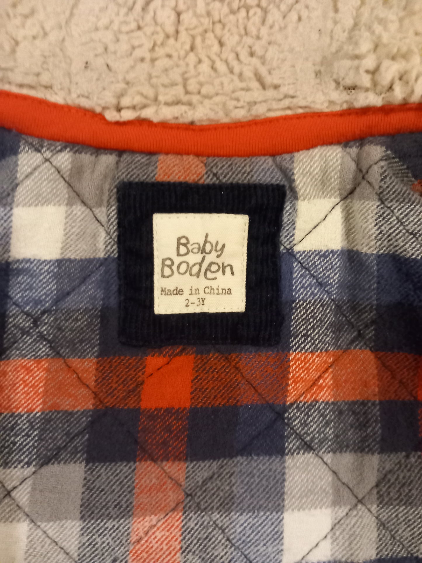 Navy Fine Corduroy Coat - Boys 2-3 years - Baby Boden