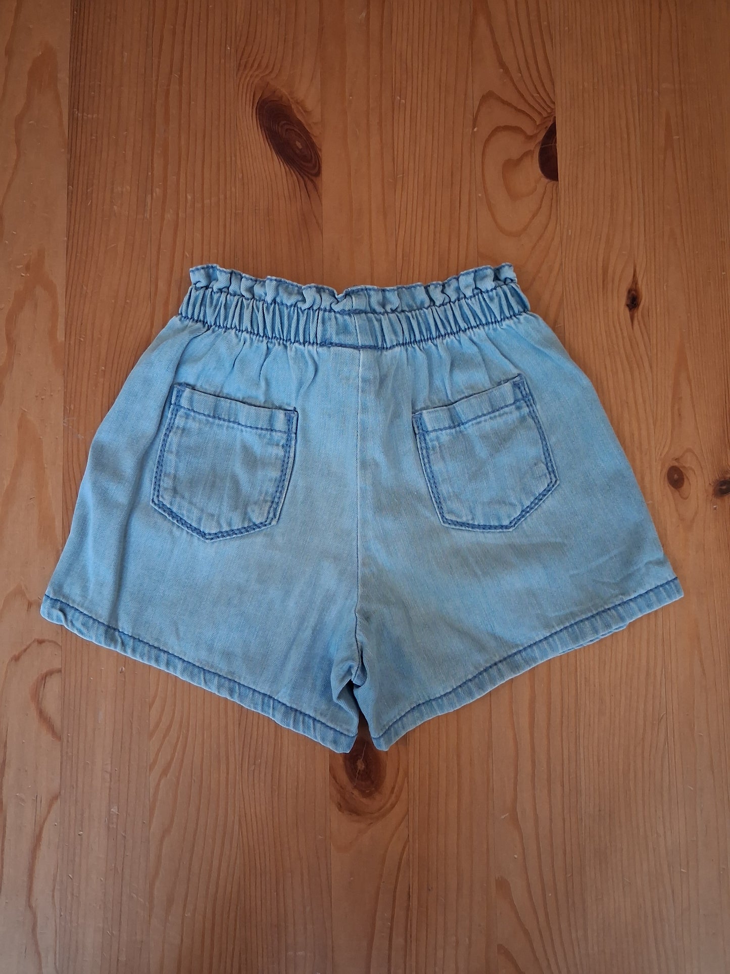 Light Denim Shorts With Elasticated Waistband - Girls 2-3 years - Next