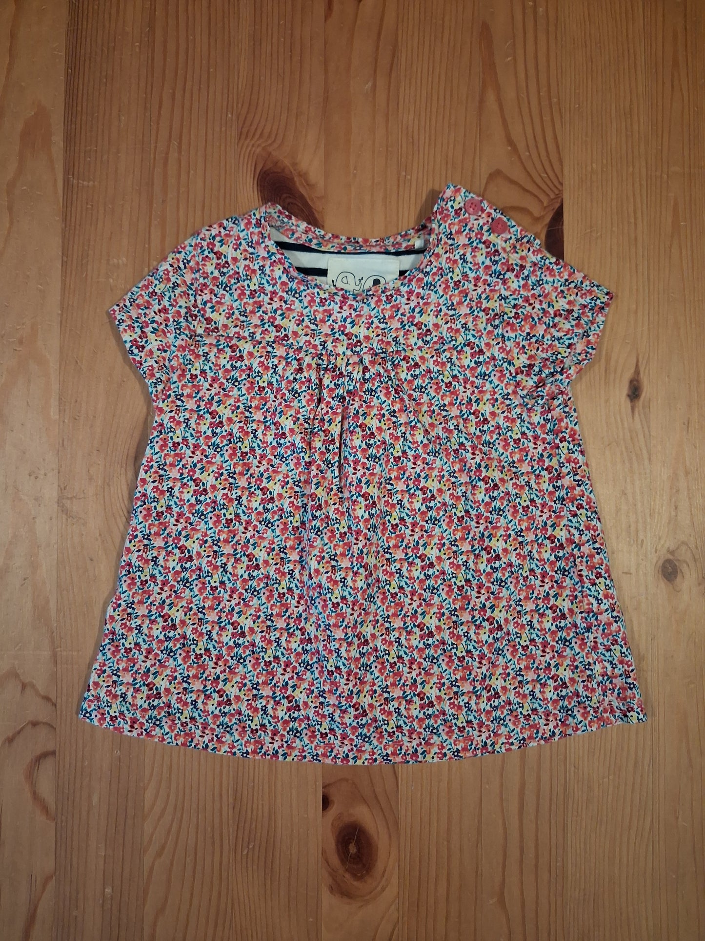 Floral T-Shirt - Girls 12-18 months - Next