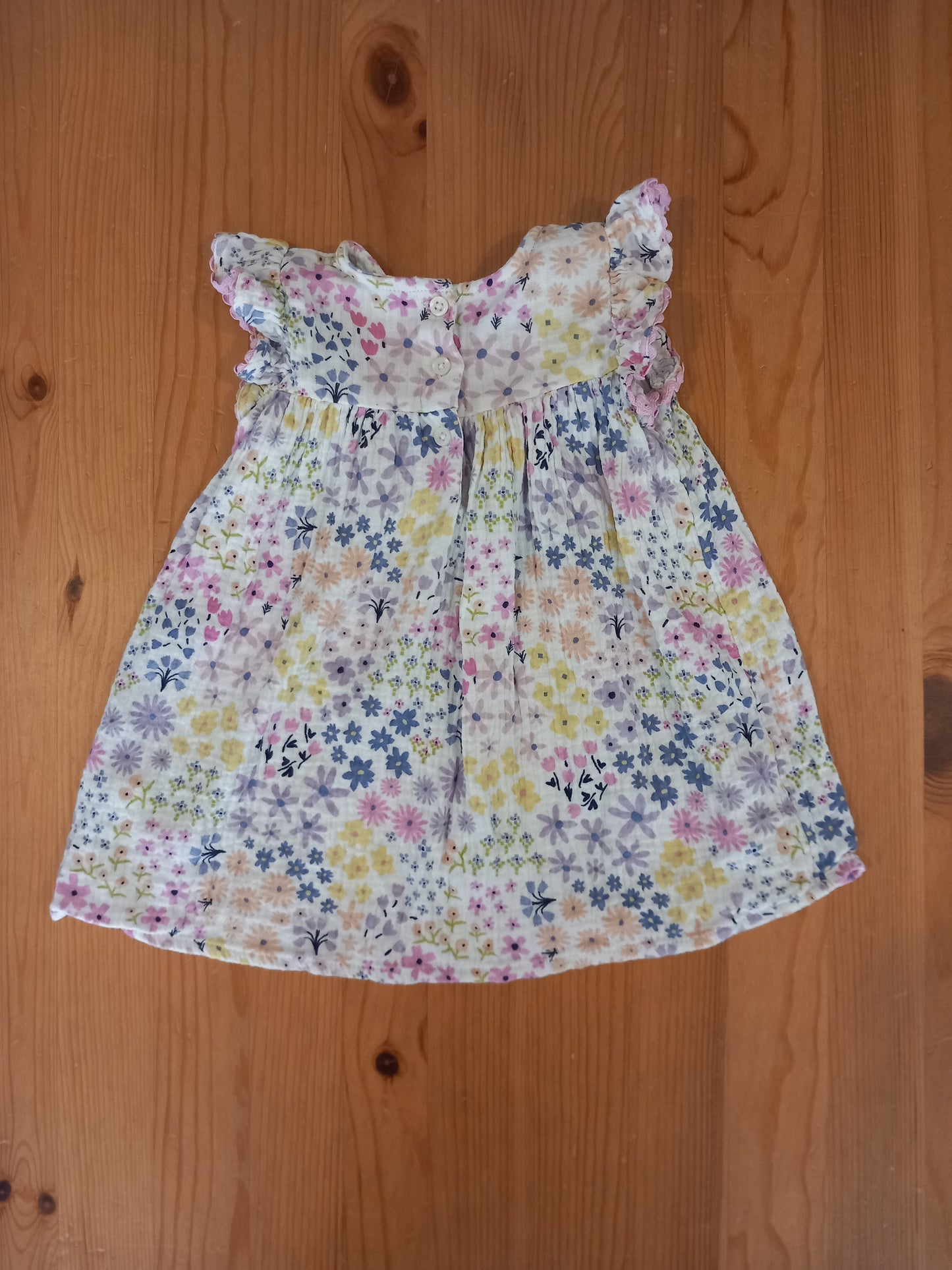 Floral Lightweight Dress - Girls 9-12 months - George