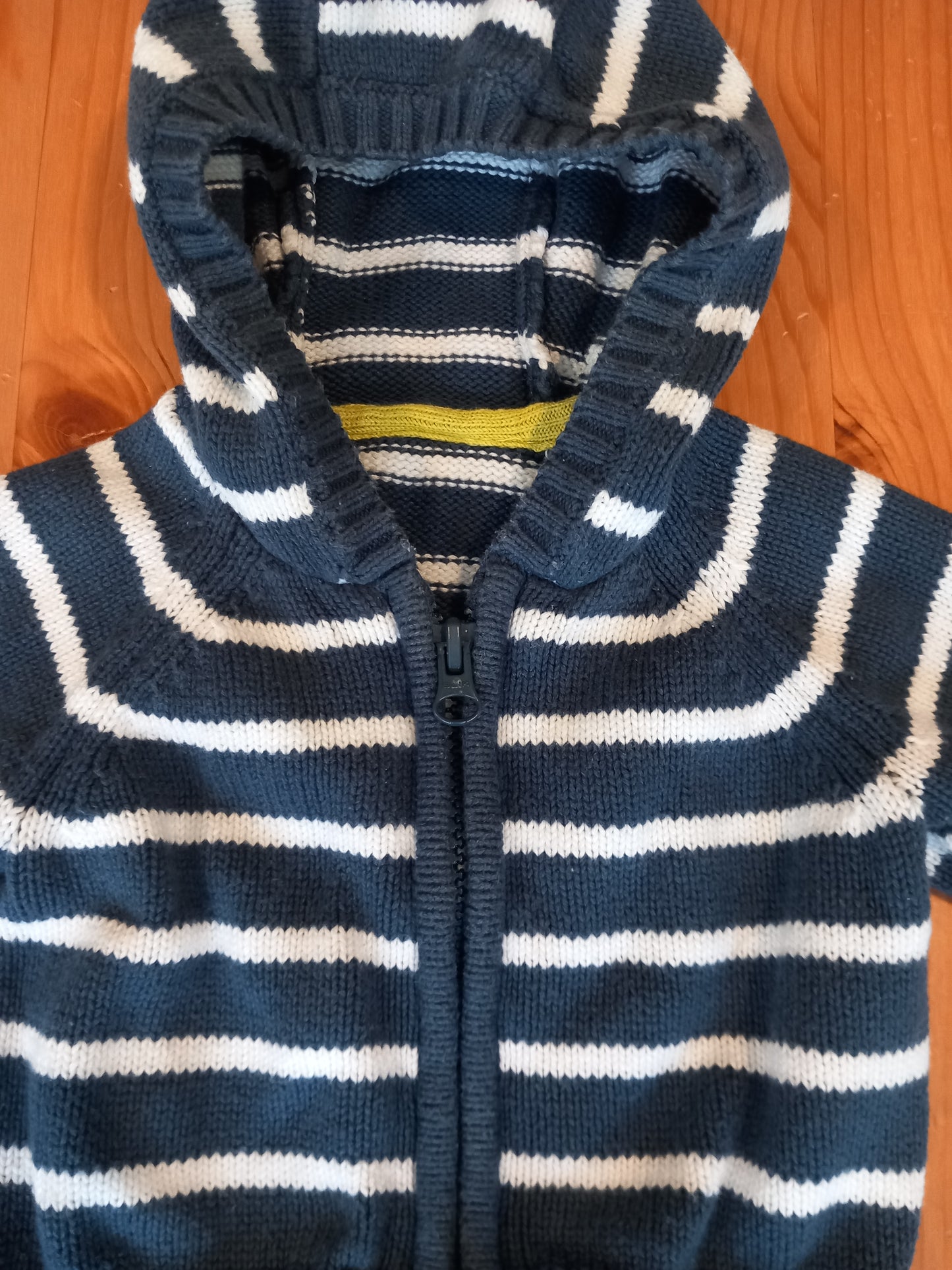 Striped Hooded Jumper - Boys New Baby - Mothercare
