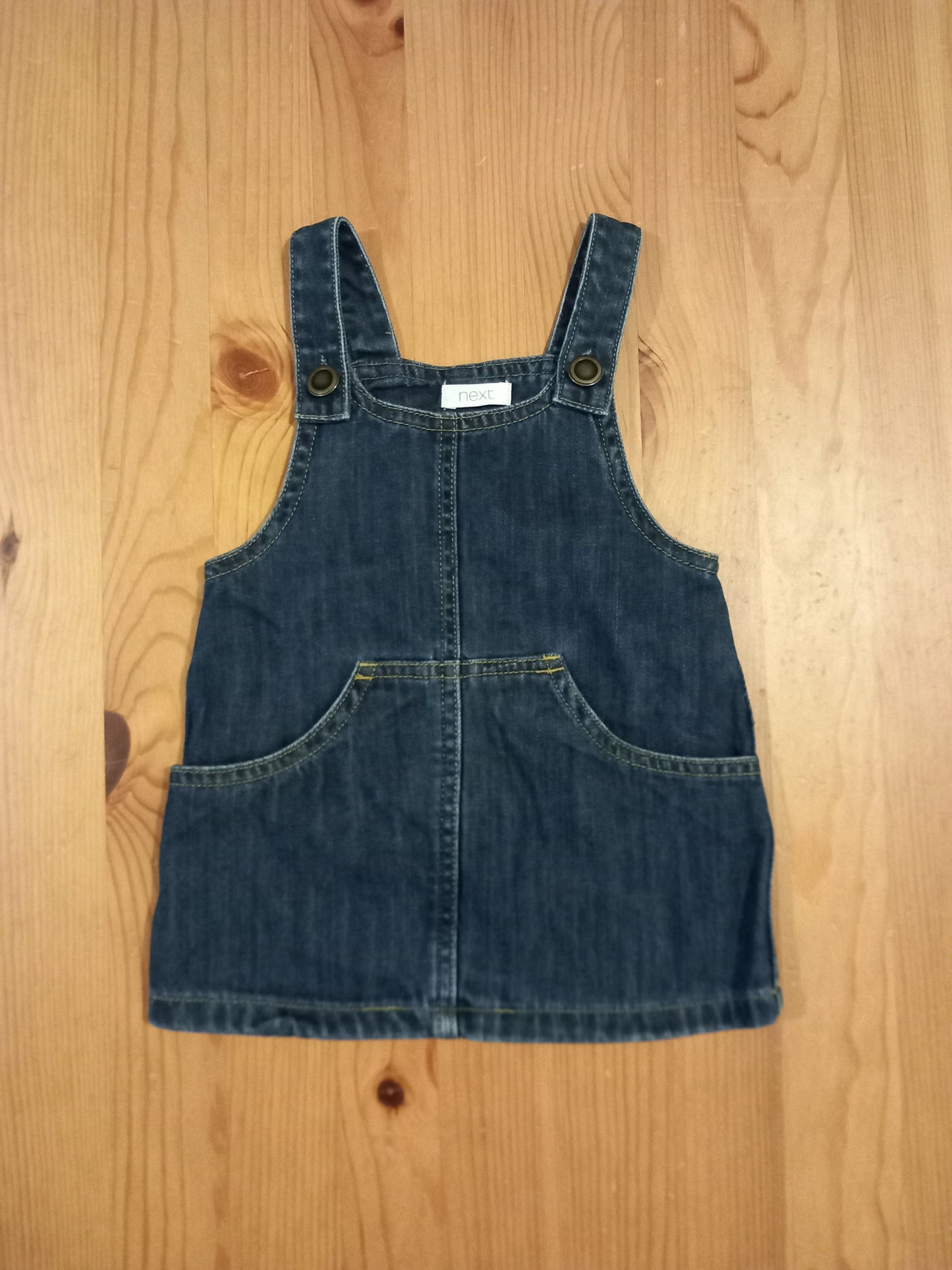 Denim Pinafore Dress - Girls 6-9 months - Next