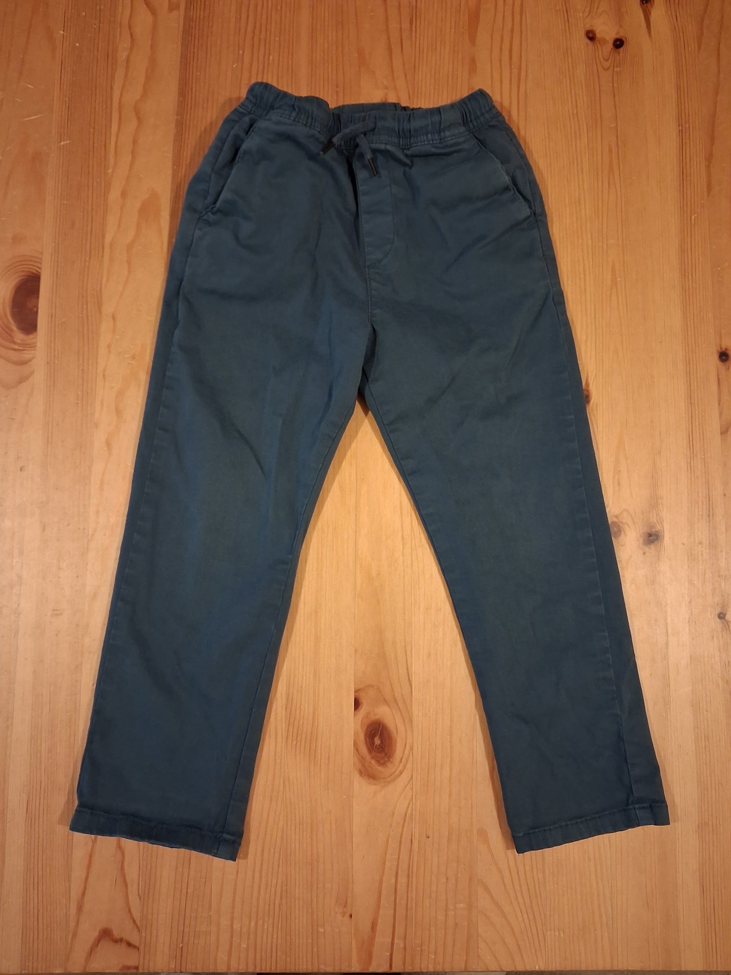 Navy Trousers With Drawstring Elasticated Waistband - Boys 4-5 years - Next