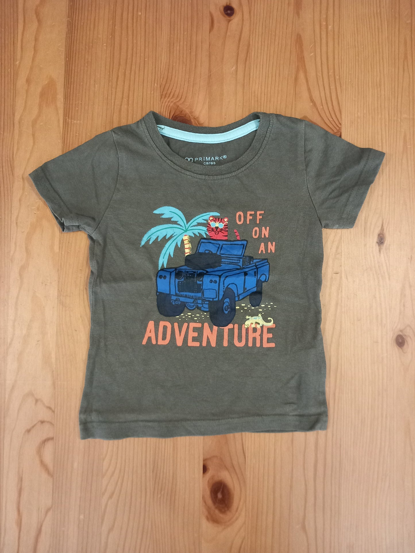 'Off On An Adventure' T-Shirt - Boys 12-18 months - Primark