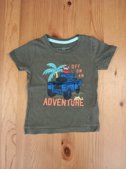 'Off On An Adventure' T-Shirt - Boys 12-18 months - Primark