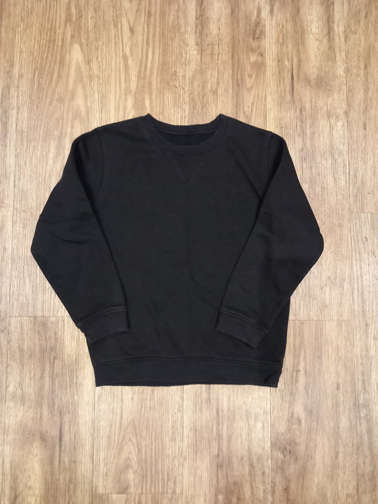 Black Sweatshirt & Joggers Set - Unisex 7 years - Matalan Schoolwear