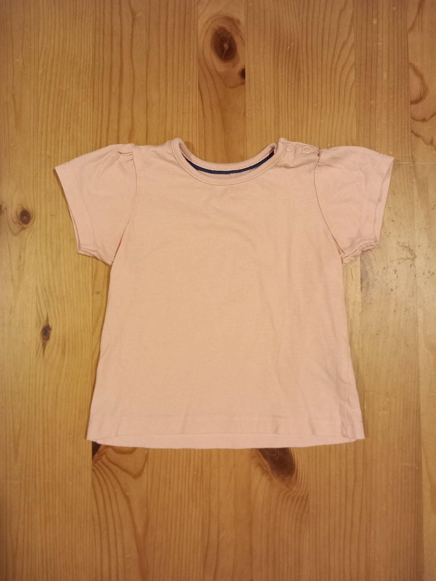 2 x Pink T-Shirts - Girls 6-9 months - Mothercare