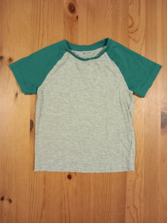 Grey & Green T-Shirt - Boys 5-6 years - TU