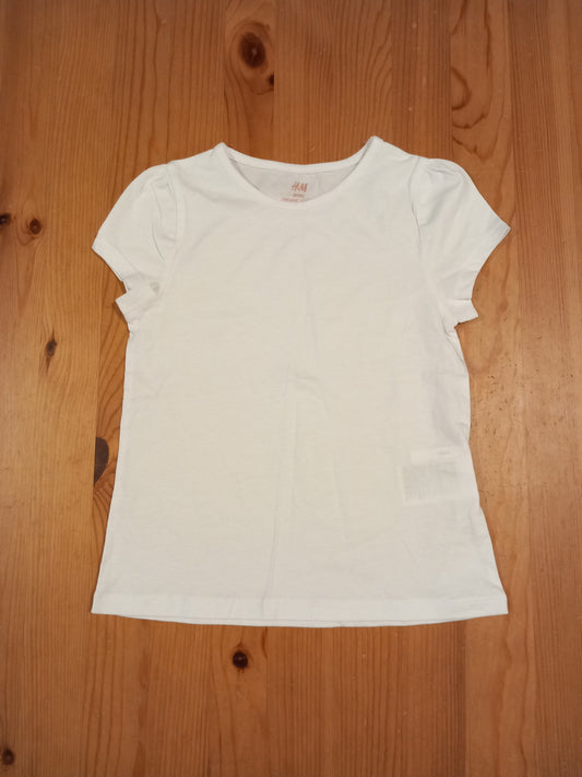 White T-Shirt - Girls 4-6 years - H&M