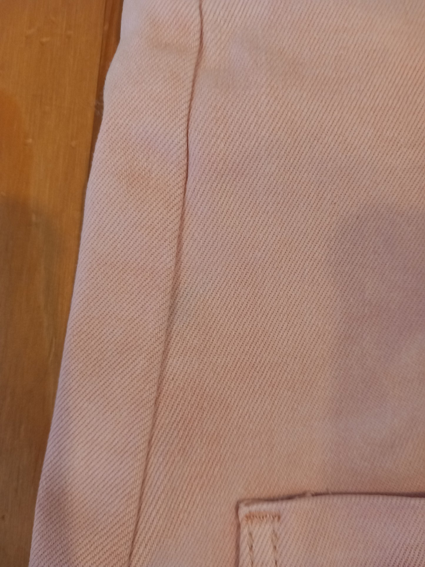 Light Pink Lined Denim Pinafore Dress - Girls 18-24 months - M&S