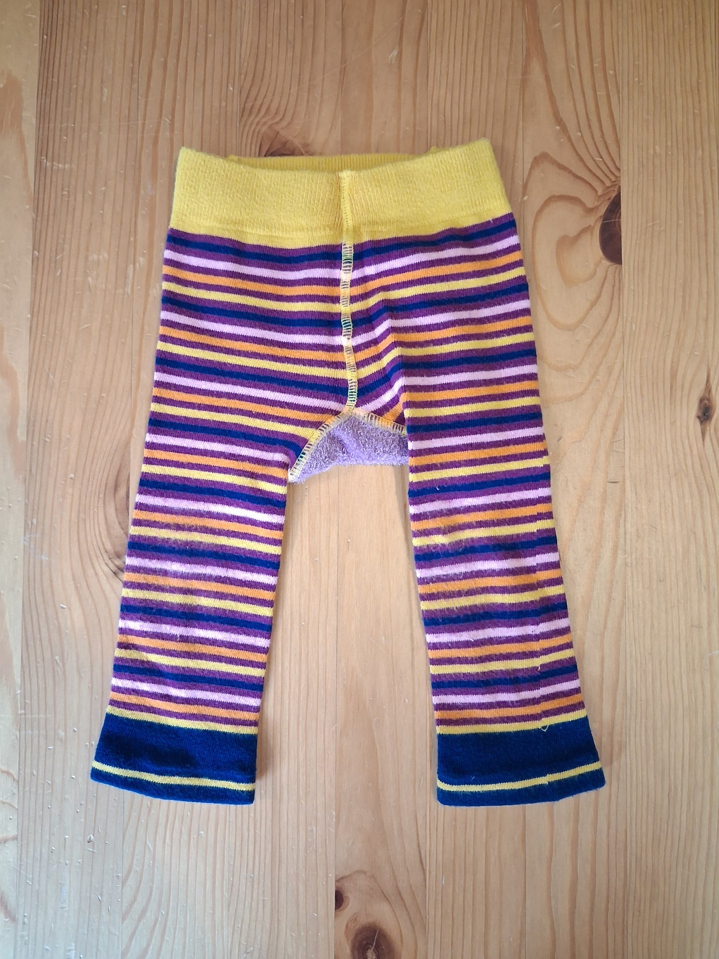 Striped Owl Leggings - Girls 6-12 months - Blade & Rose
