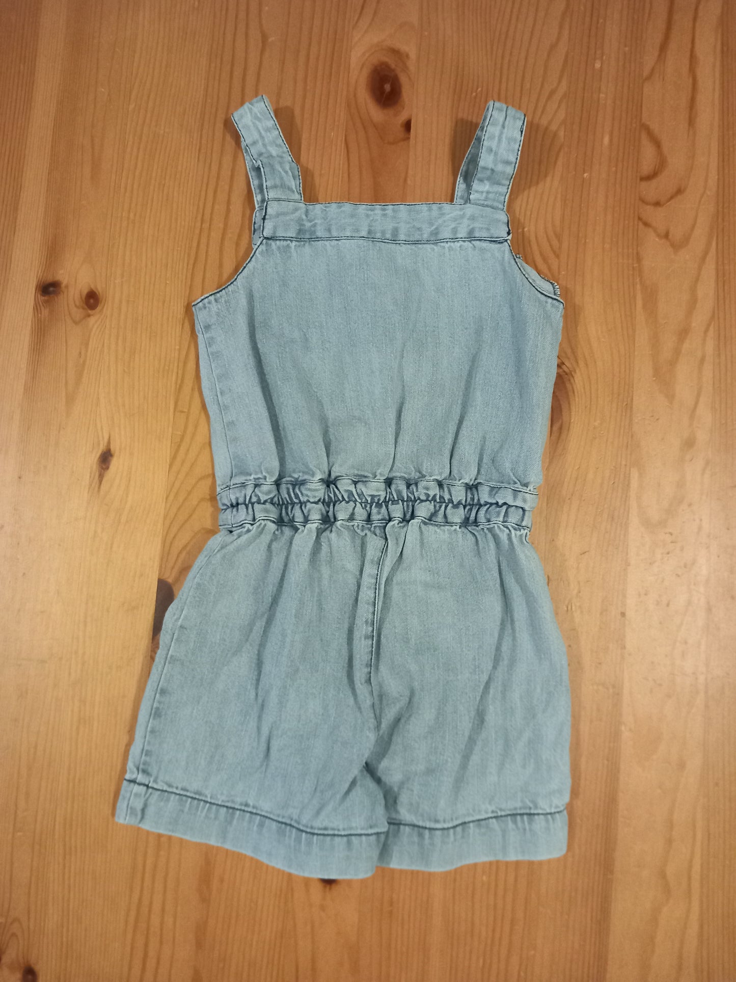 Denim Playsuit - Girls 2-3 years - George