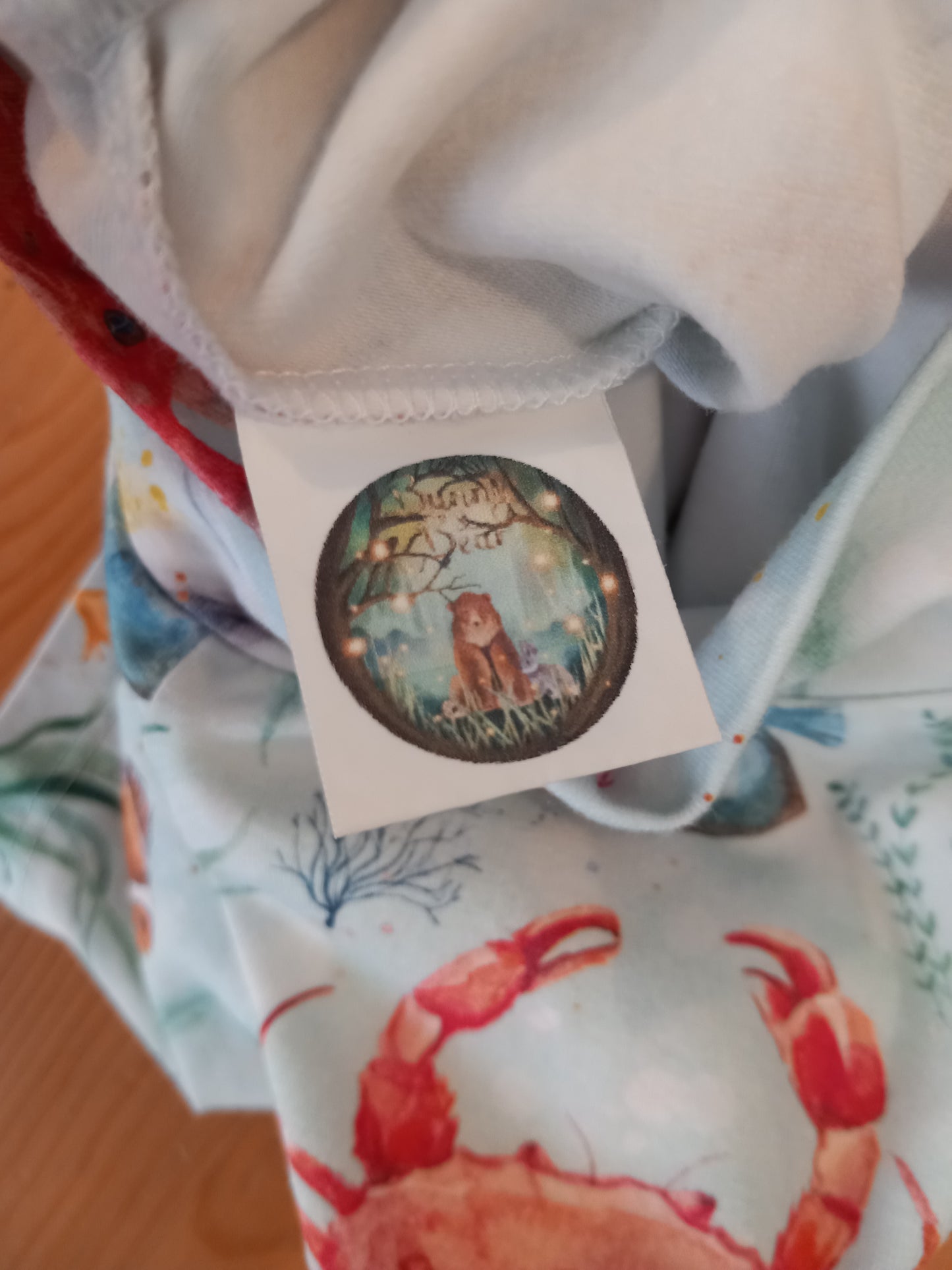 Handmade Sealife/Fish Wide Leg Shorts - Girls 5-6 years - Bunny & Bear Clothing