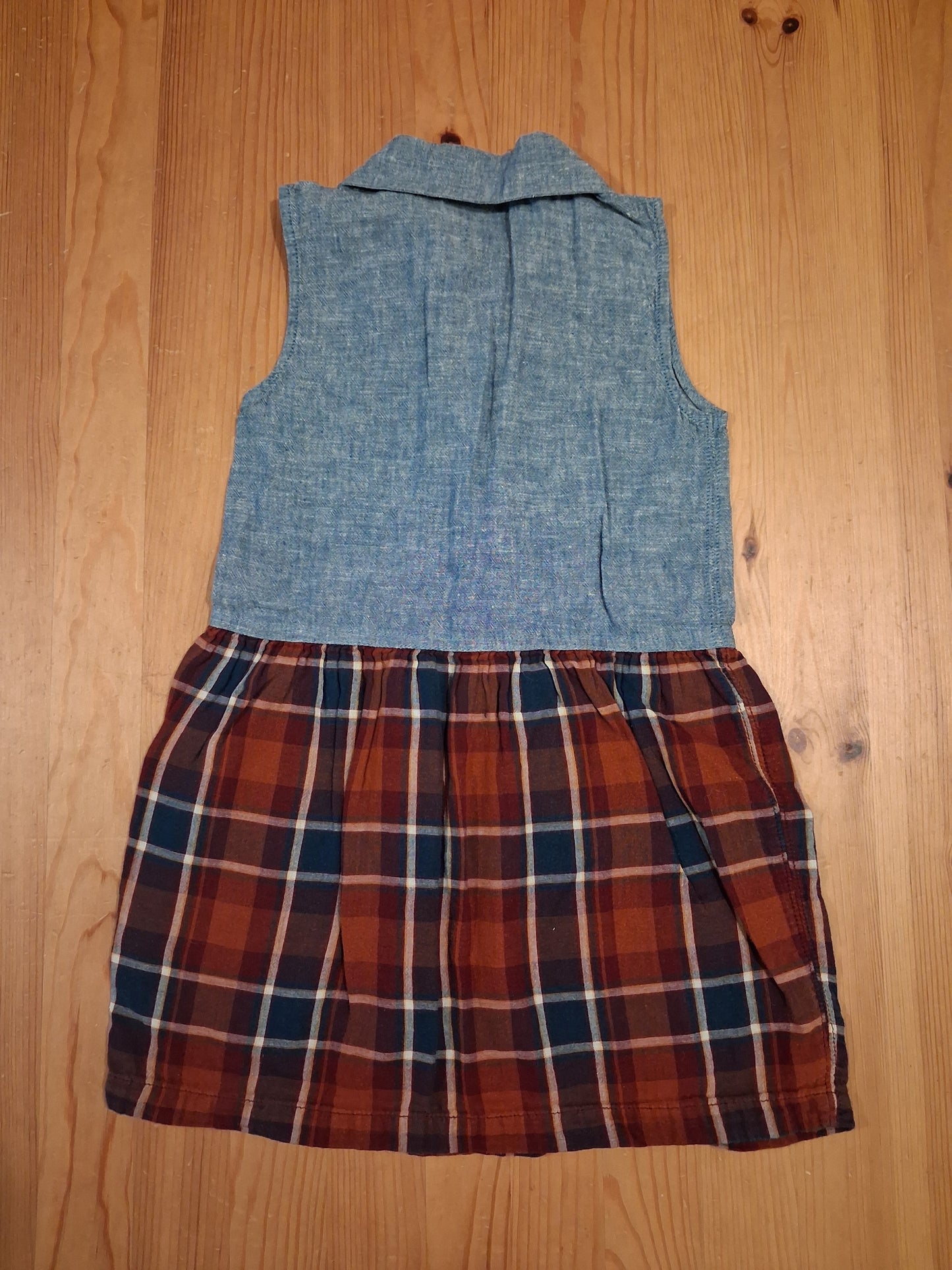 Sleeveless Collared Dress - Girls 3-4 years - Next