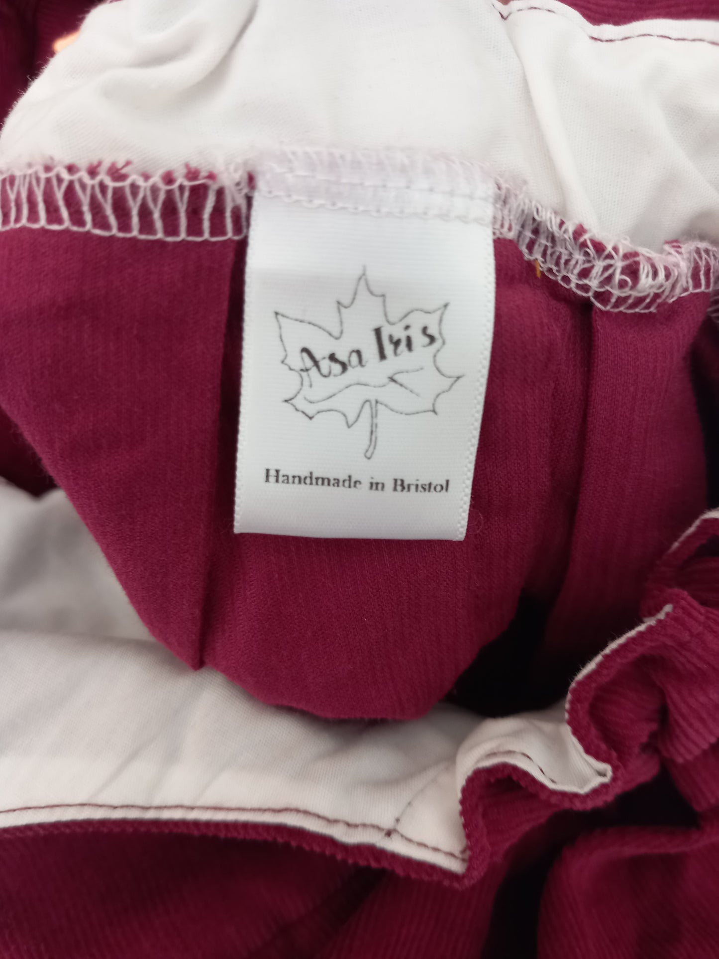Handmade Fine Corduroy Pinafore Dress - Girls 4-5 years - Asa Iris