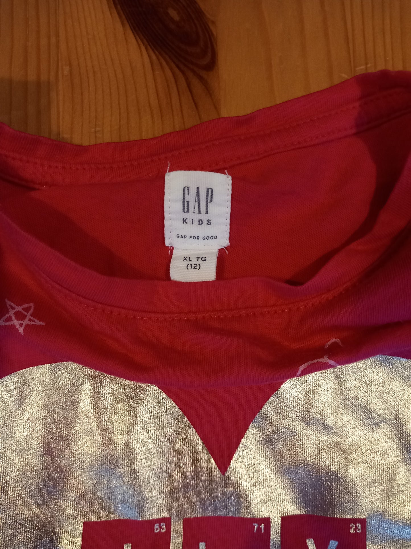Pink 'I Luv Science' T-Shirt - Girls 12 years - Gap Kids