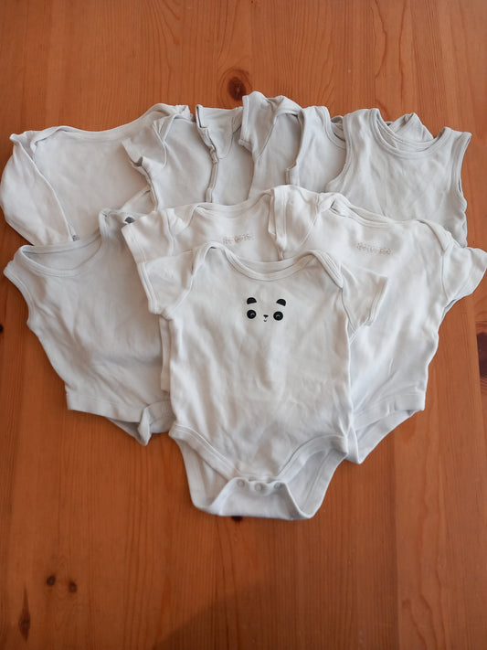 10 x Bodysuits - Unisex 0-3 months - Mixed Brands