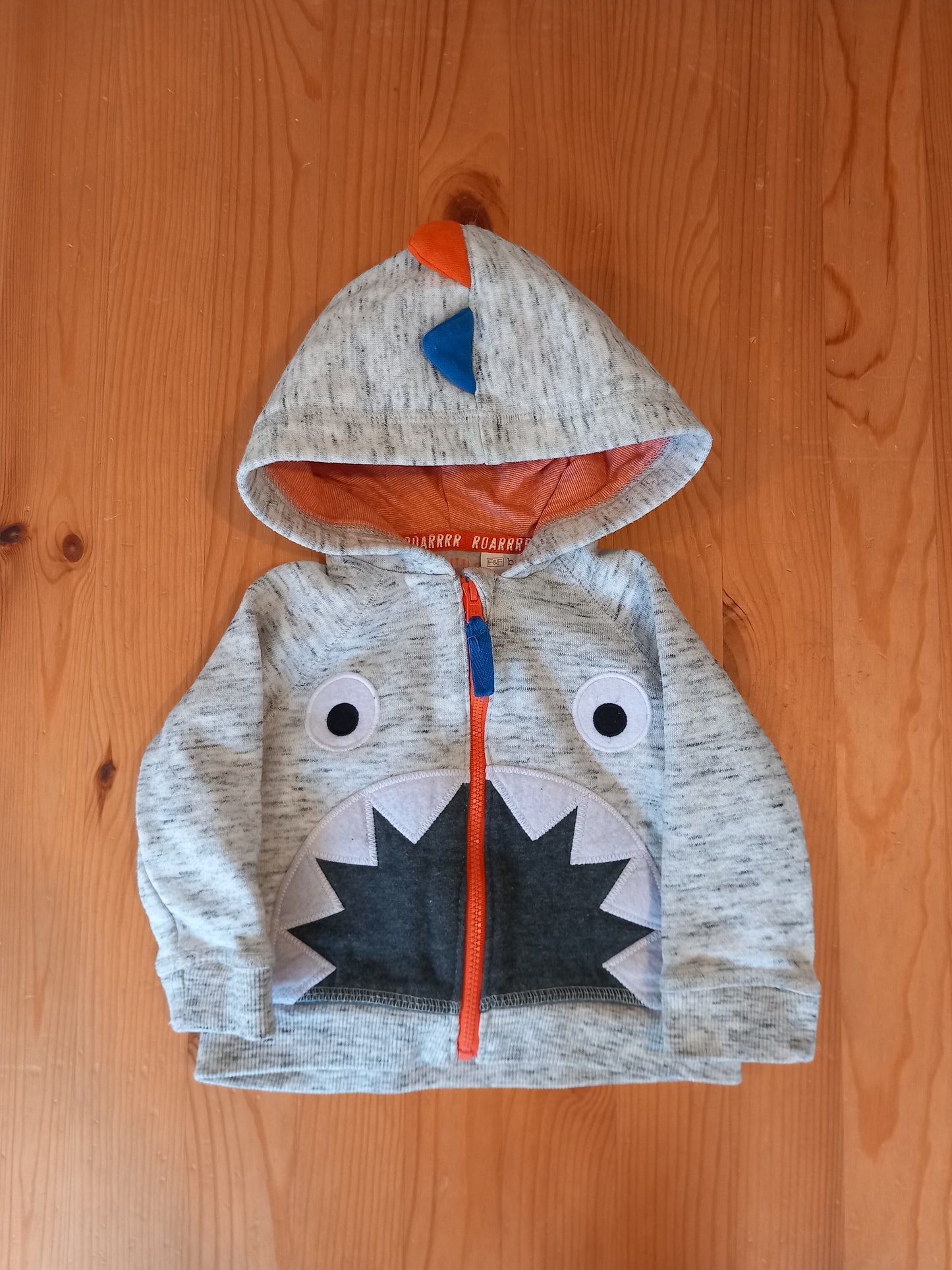 Monster Hoodie - Boys 3-6 months - F&F