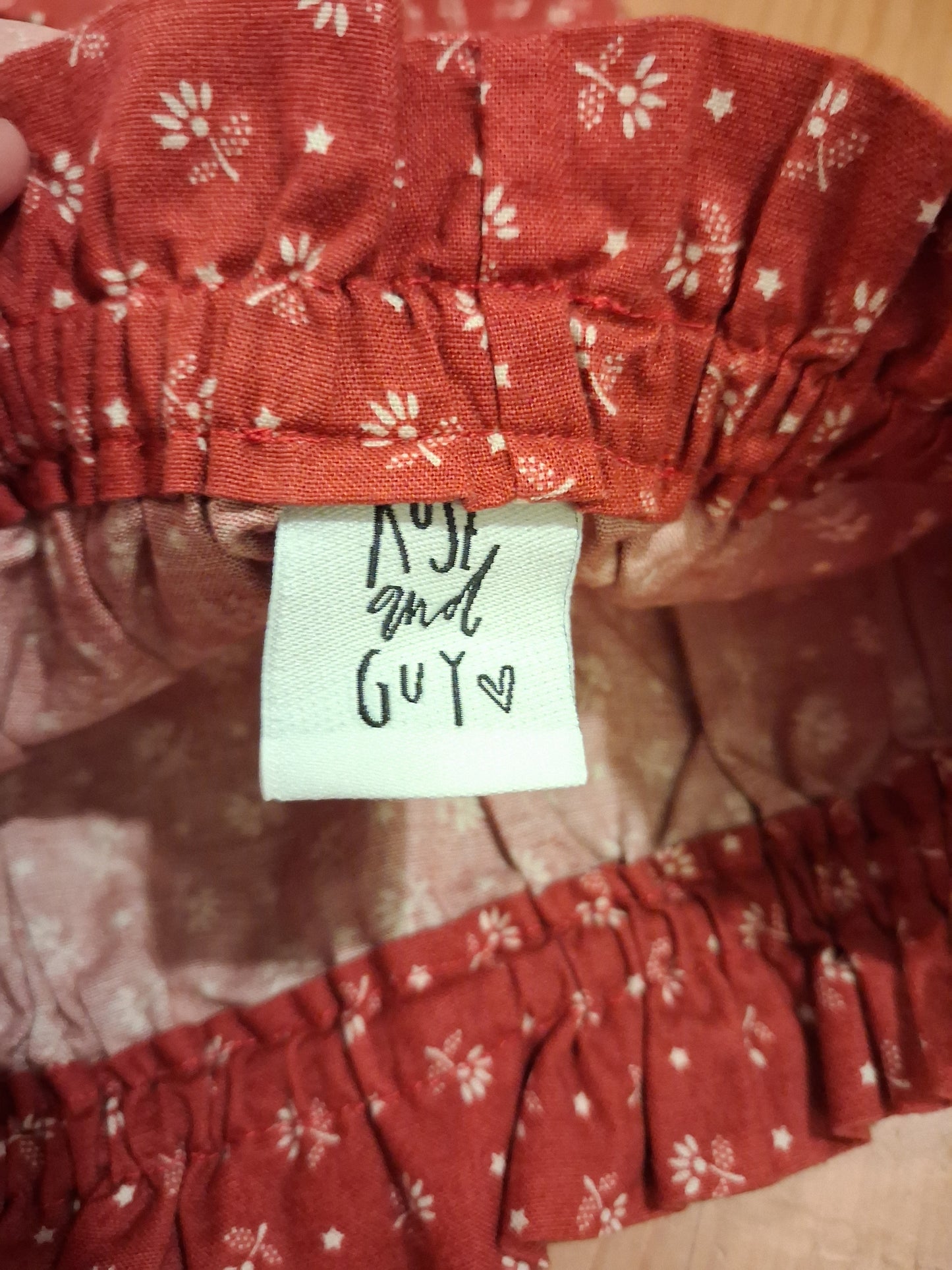 Handmade Floral Shorts - Girls 2-3 years - Rose & Guy
