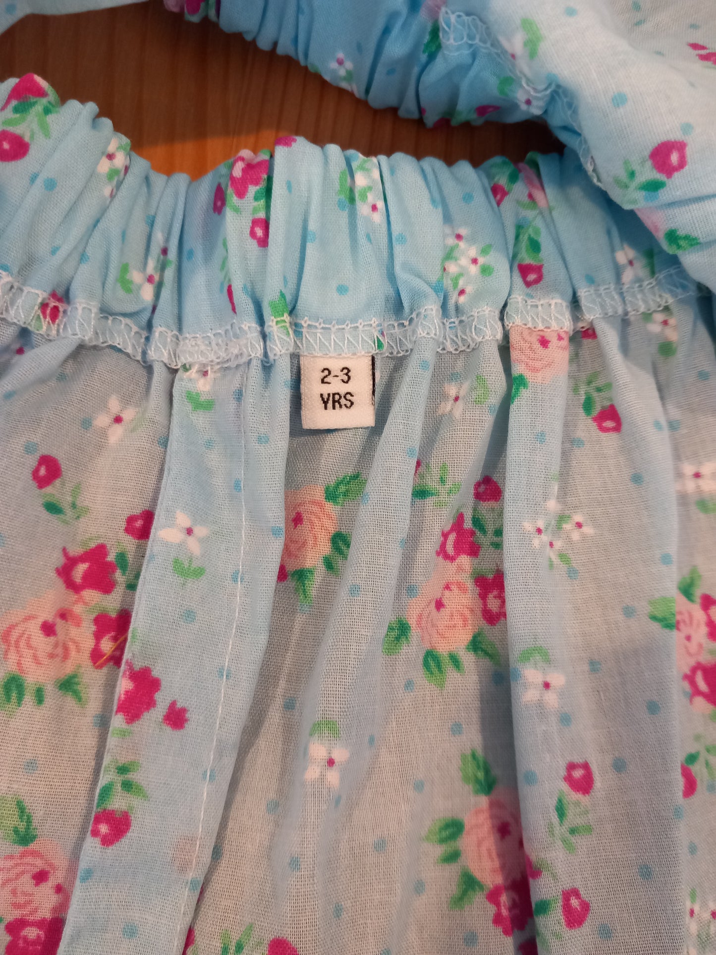 Handmade Floral Skirt - Girls 2-3 years - Brand Unknown