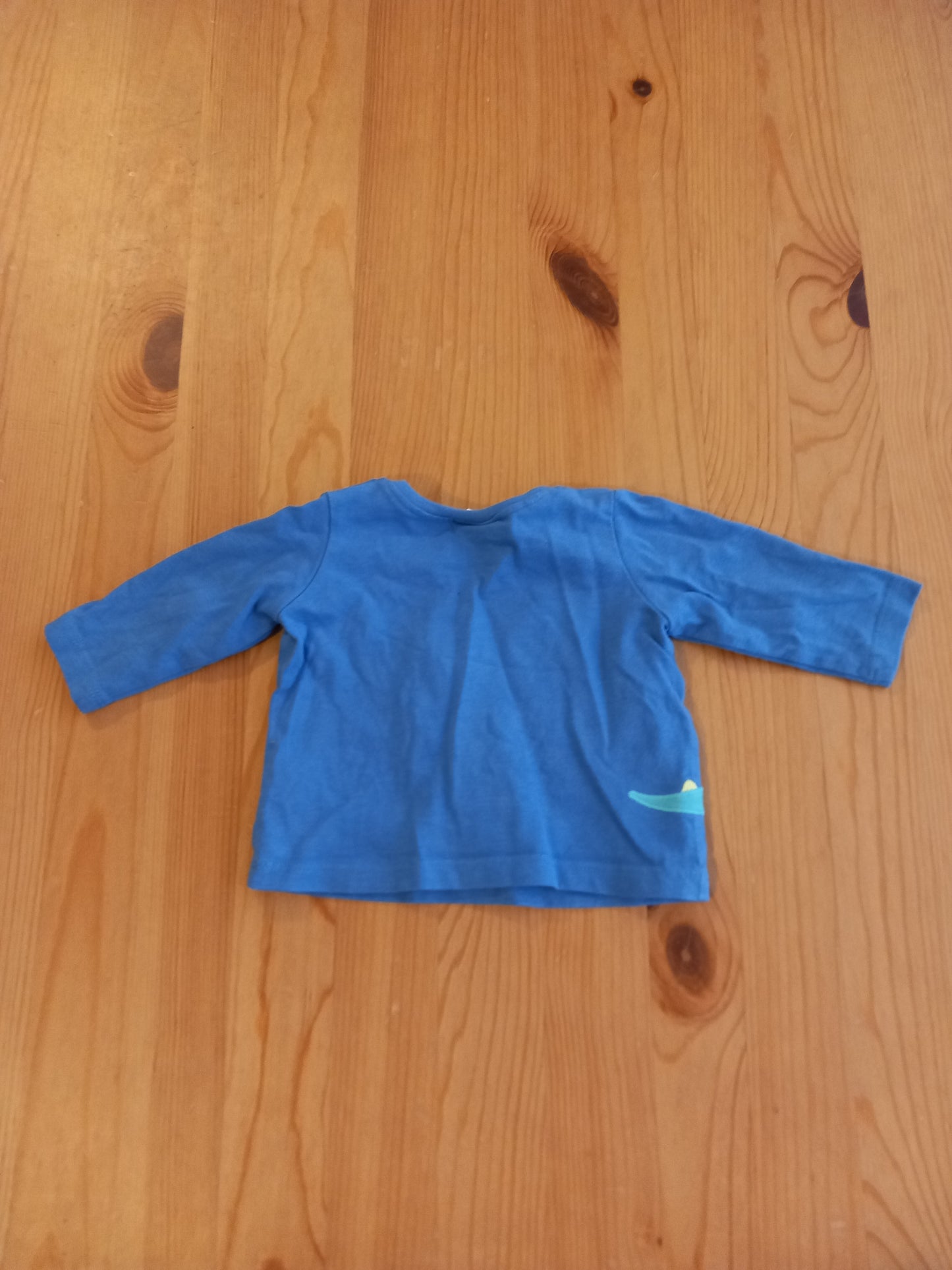 Blue Dinosaur Long Sleeve Top - Boys up to 3 months - Next