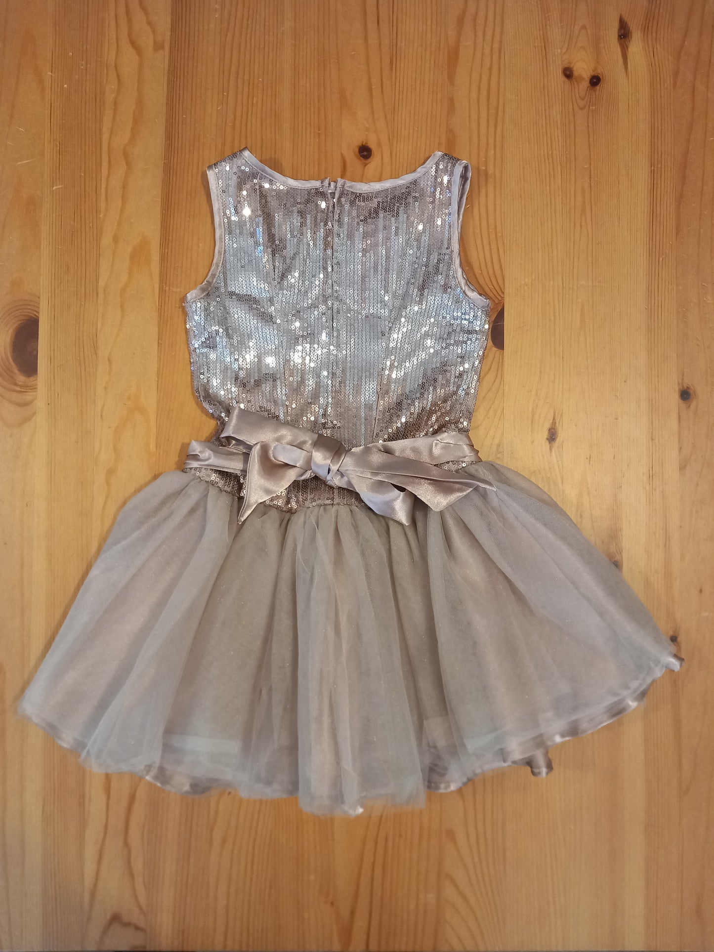 Sequined Lined Tutu Style Dress - Girls 6 years - Biscotti Collezioni