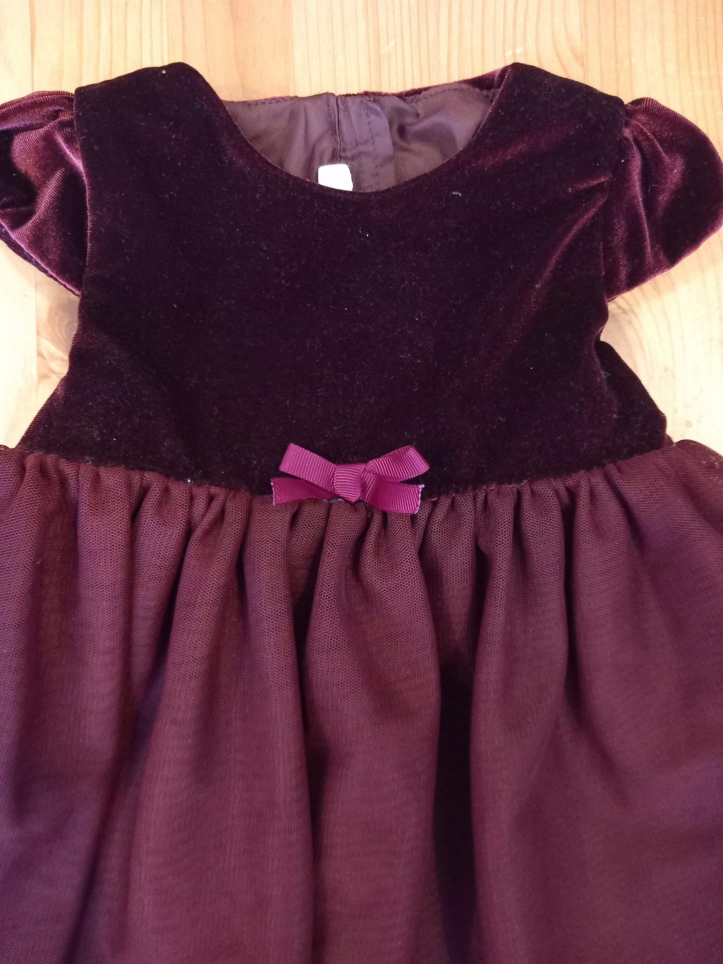 Dark Red Occasionwear Dress - Girls 9-12 months - H&M
