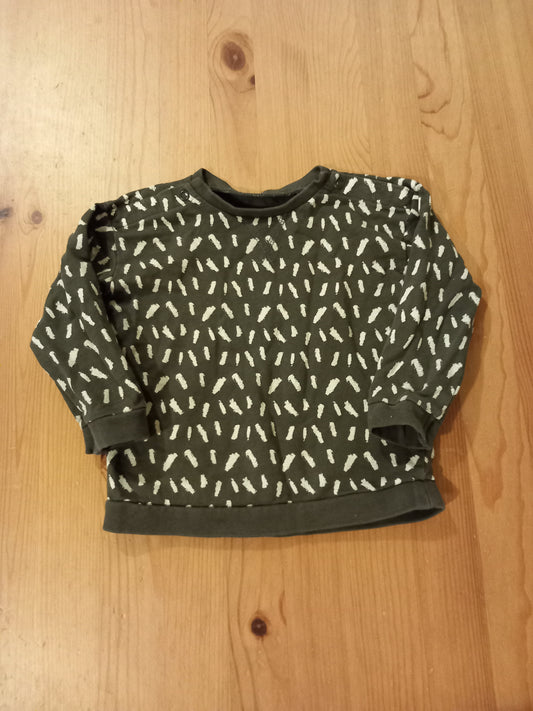 Lightweight Sweatshirt/Long Sleeve Top - Boys 12-18 months - TU