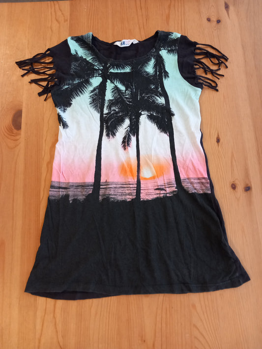 Palm Trees Summer Dress - Girls 8-10 years - H&M