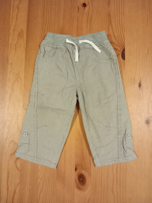 Thin Stripe Trousers With Elasticated Waistband - Boys 9-12 months - TU