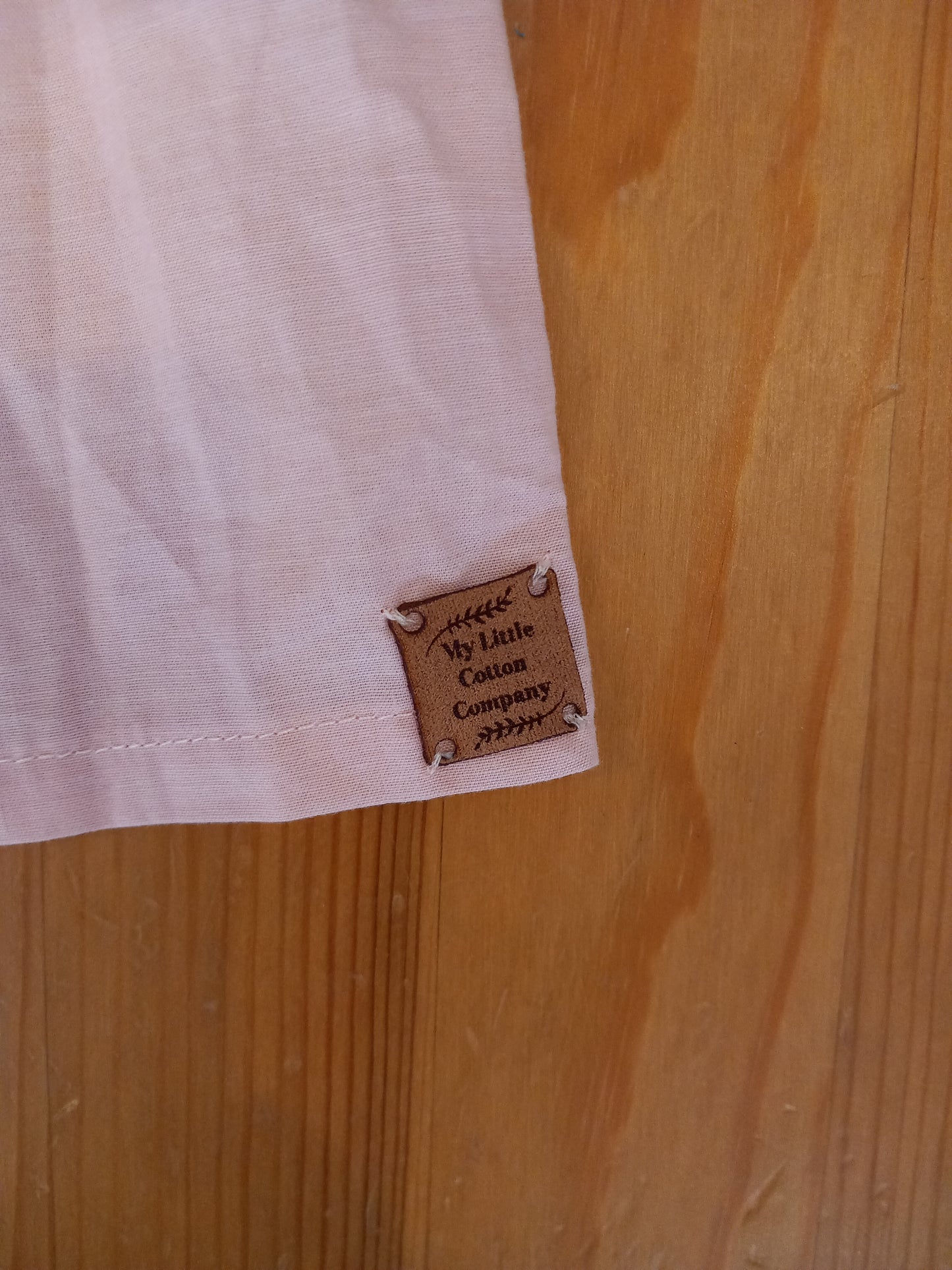 Handmade Light Pink Sleeveless Top With Lace Detail - Girls 4-5 years - My Little Cotton Co.