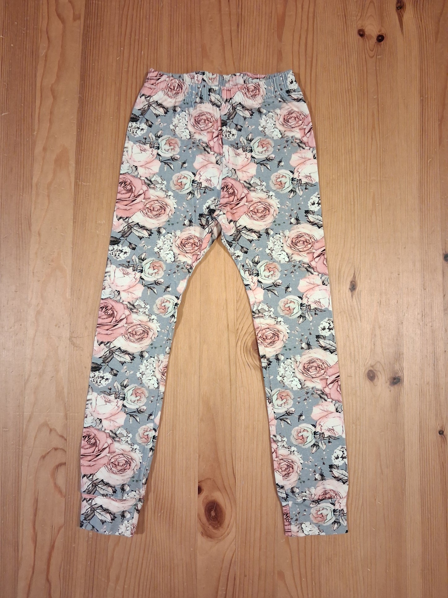 Handmade Flowers Leggings - Girls 3-4 years - Mary-Jane Clothing