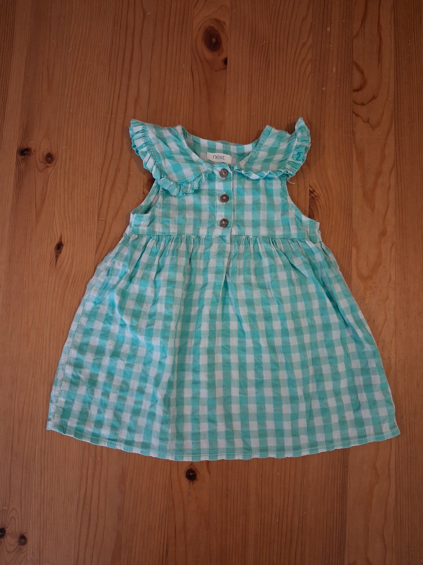Gingham Summer Dress - Girls 6-9 months - Next