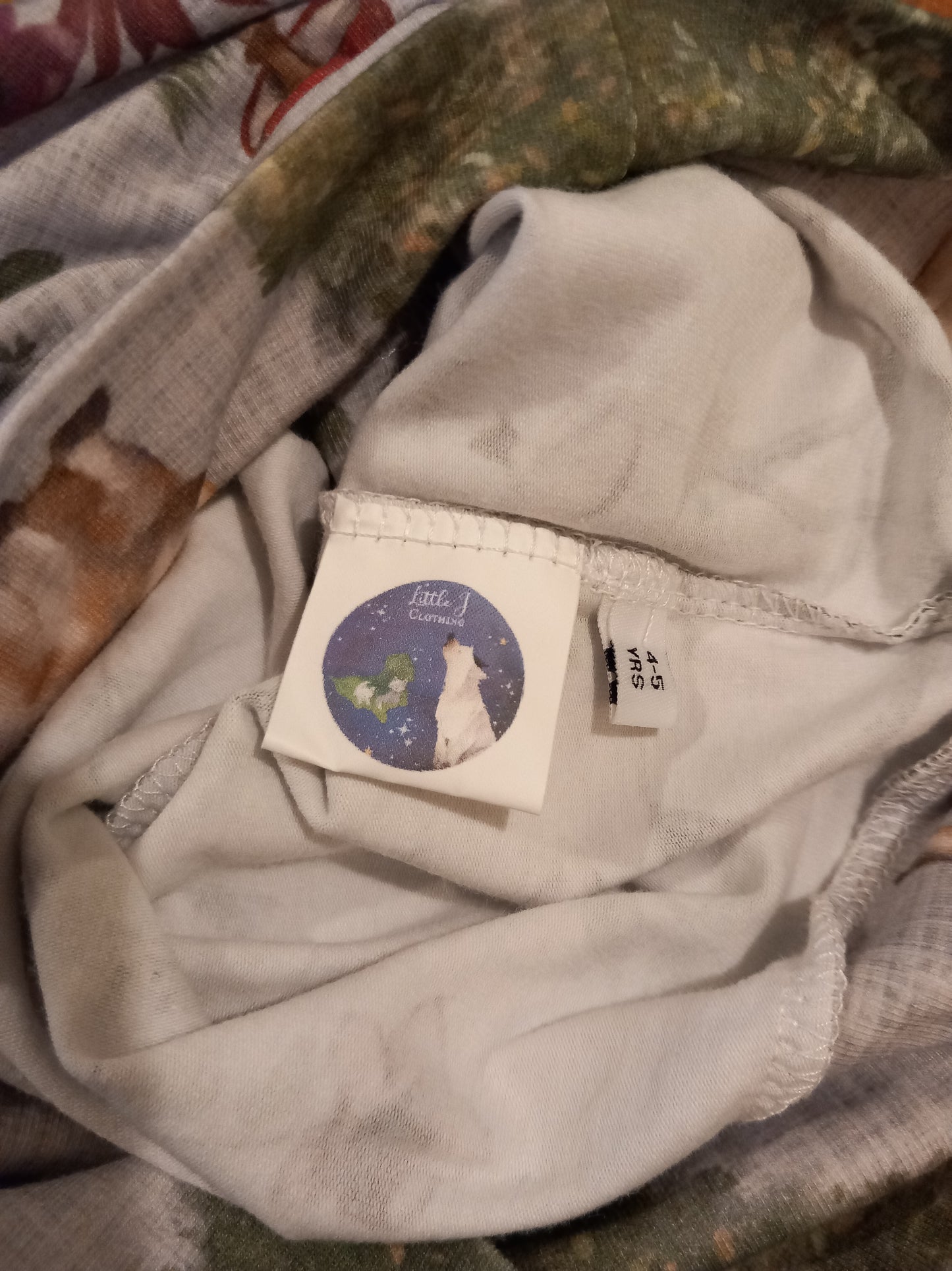 Handmade Nature Shorts - Girls 4-5 years - Little J Clothing