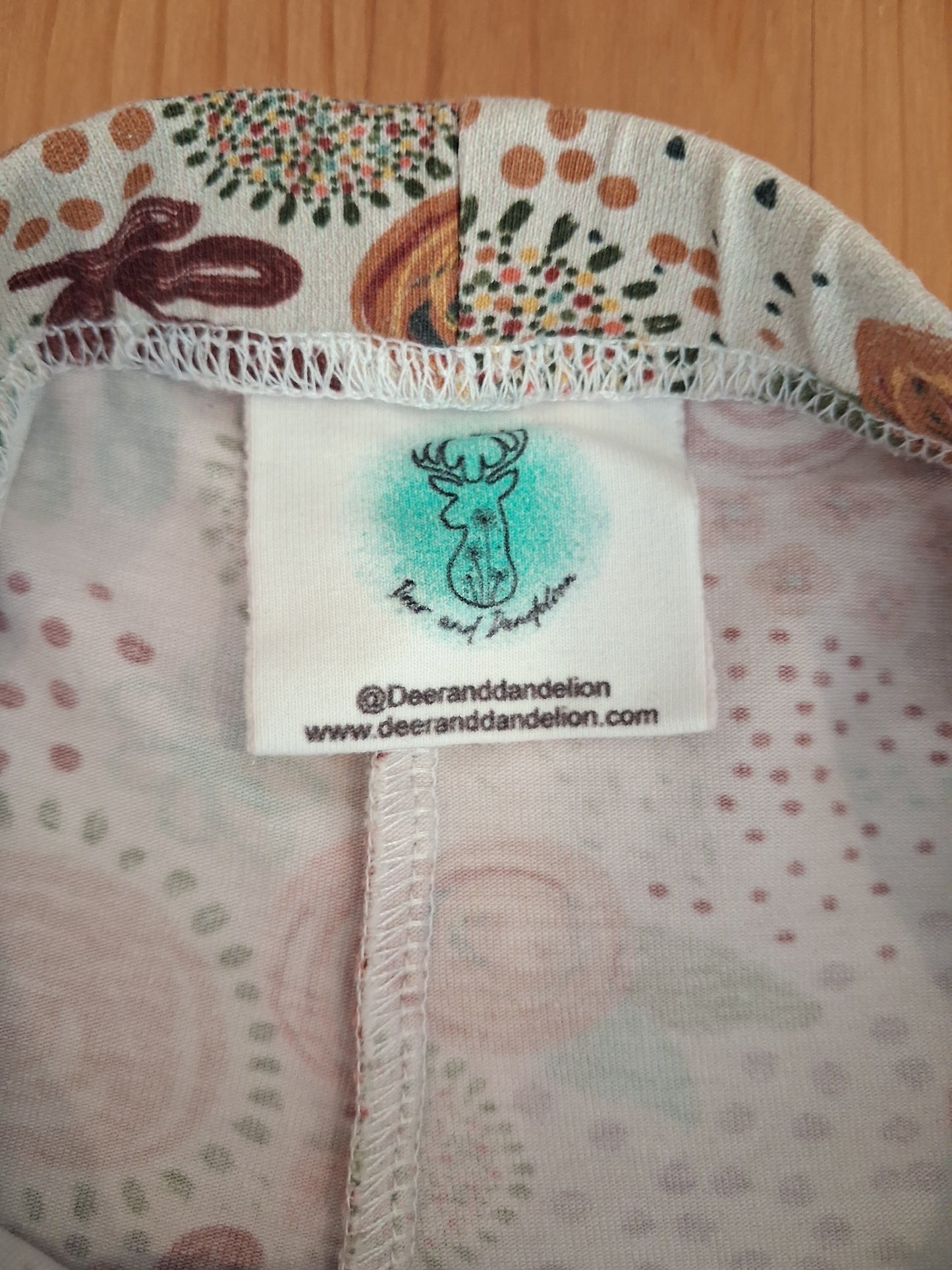 Handmade Nature Leggings - Girls 4-5 years - Deer And Dandelion