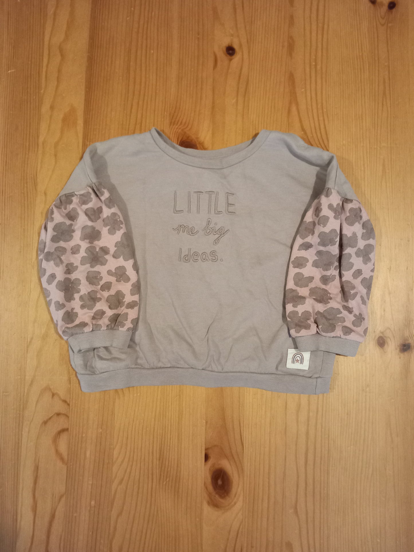 'Little Me Big Ideas' Sweatshirt & Joggers Set - Girls 18-24 months - Next