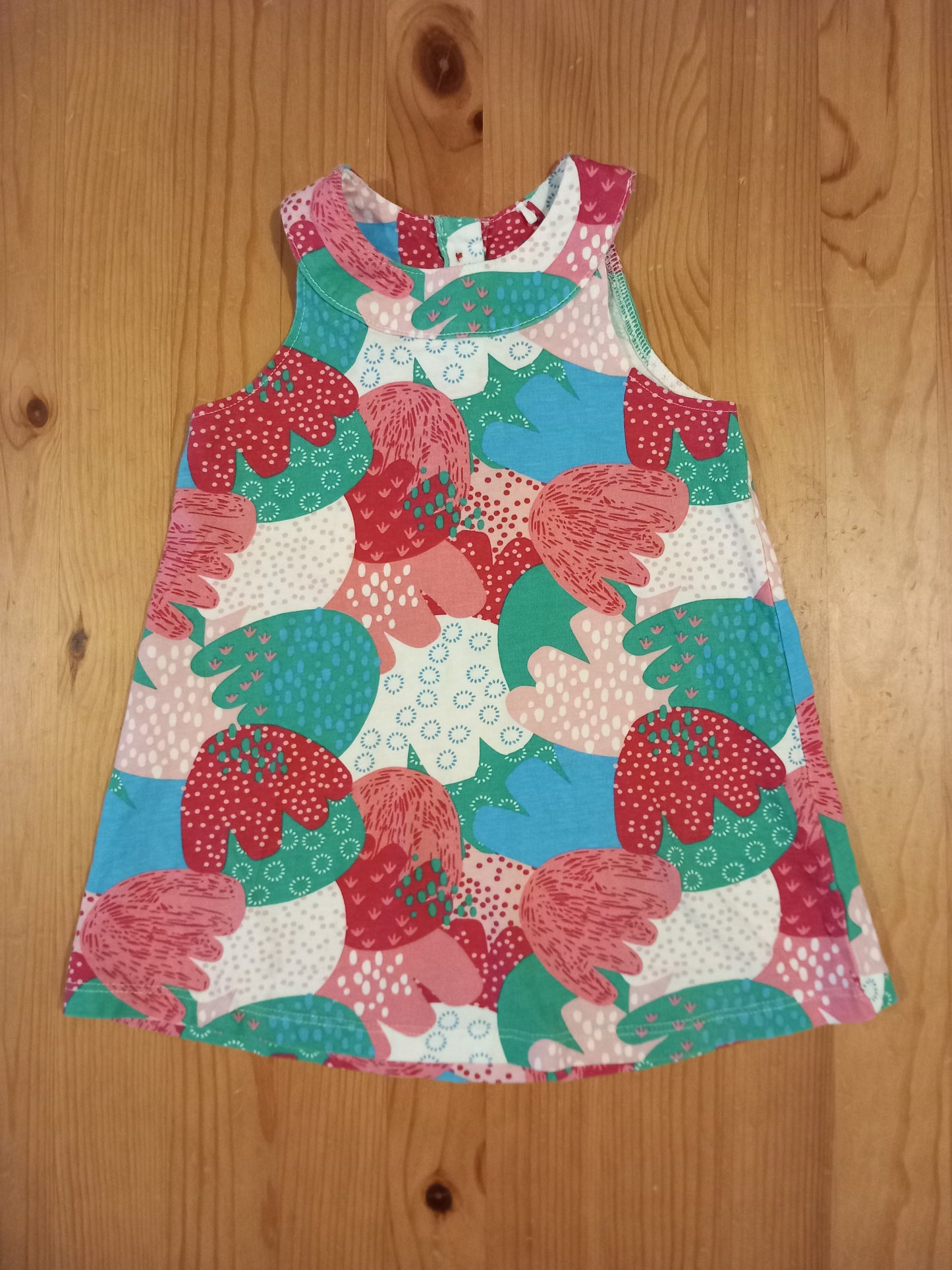 Colourful Sleeveless Dress - Girls 12-18 months - Mini Club