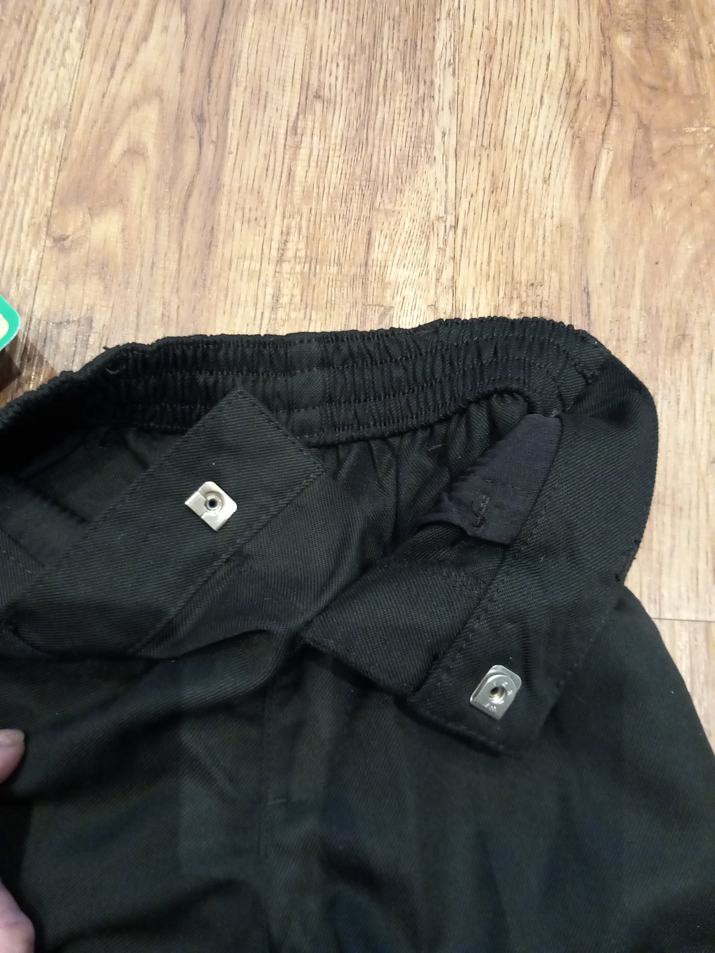 Black School Trousers With Elasticated Waistband (BNWT) - Boys 5-6 years - Lily & Dan