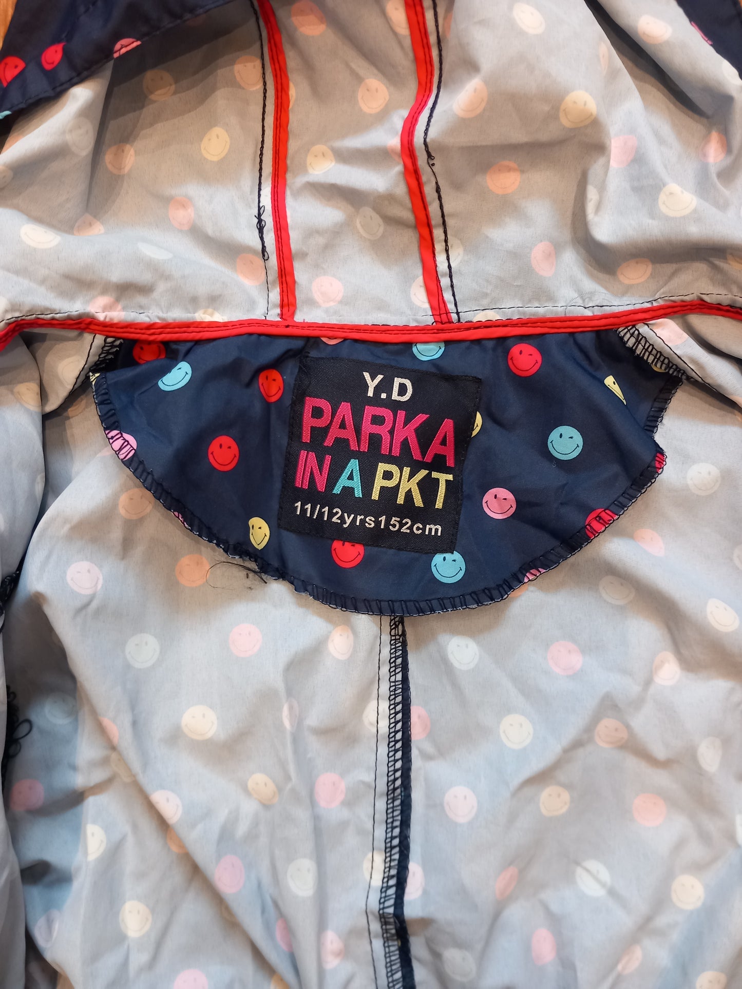 Navy Faces Lightweight Jacket - Girls 11-12 years - Primark