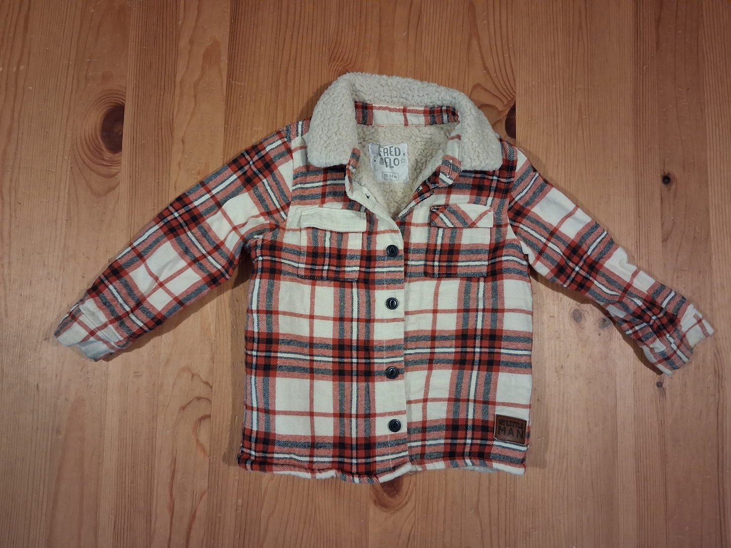 Lumberjack Style Jacket - Boys 18-24 months - F&F