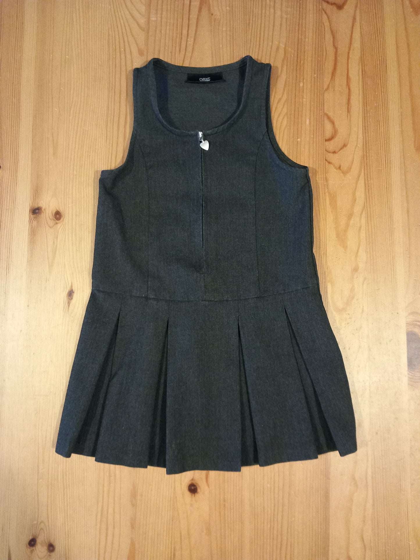 Grey School Pinafore Dress - Girls 4 years - Next
